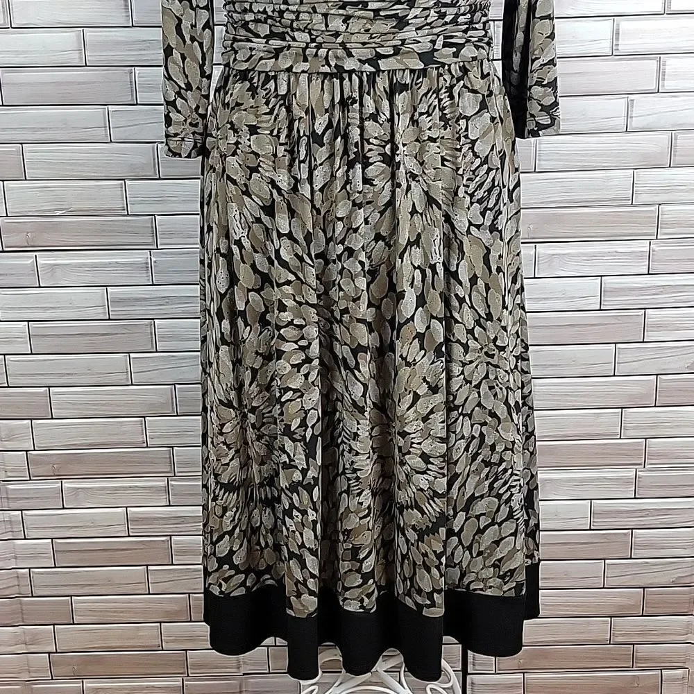 Dress barn midi dress Size 4